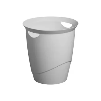 Cestino rotondo in plastica grigio Durable 776010