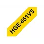 Nastro per etichette Brother HGE-651V5