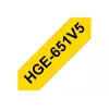 Nastro per etichette Brother HGE-651V5