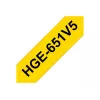 Nastro per etichette Brother HGE-651V5