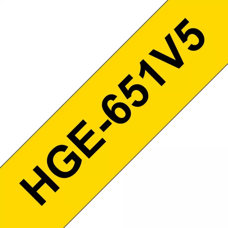 Nastro per etichette Brother HGE-651V5