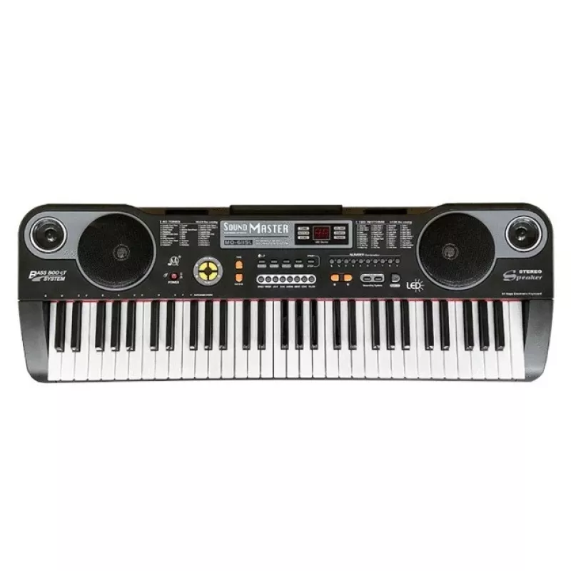 MQ 6115L - tastiera con microfono per imparare a suonare, sviluppata per bambini
