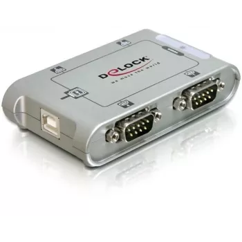 DeLOCK 87414 adattatore seriale USB 2.0 a 4 porte RS-232