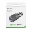 4smarts Rapid+ - alimentatore da auto - 27 Watt - 3 A - QC 3.0, PD - 2 porte di uscita (USB, USB-C a 24 pin)
