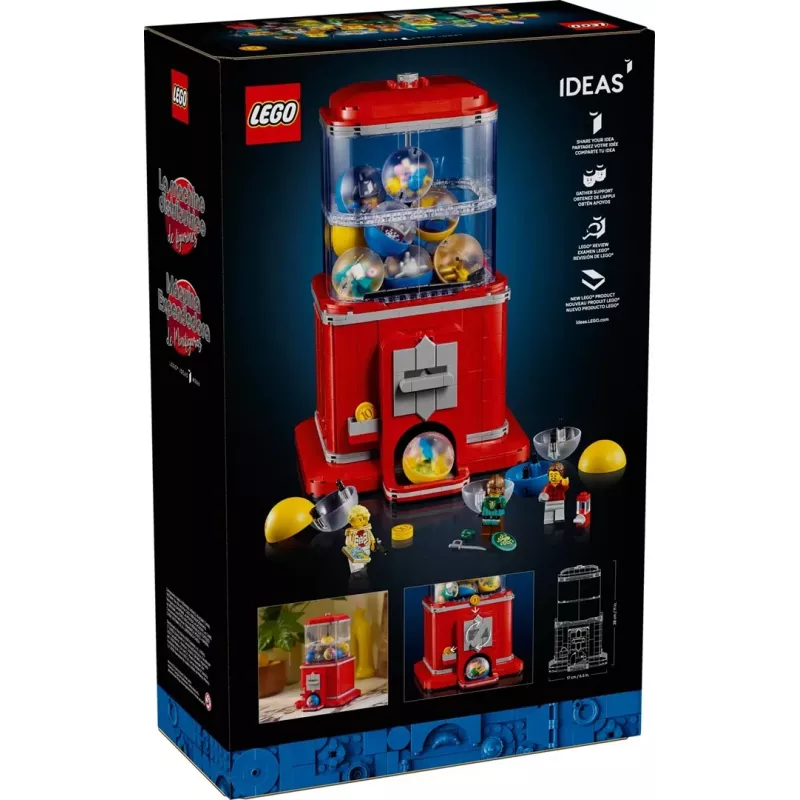 LEGO IDEAS 21358 distributore di minifigure