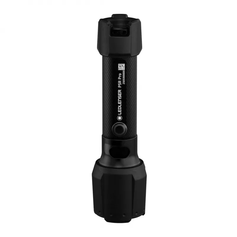 LED Lenser P5R Pro torcia LED ricaricabile portatile, nera, modello 503101