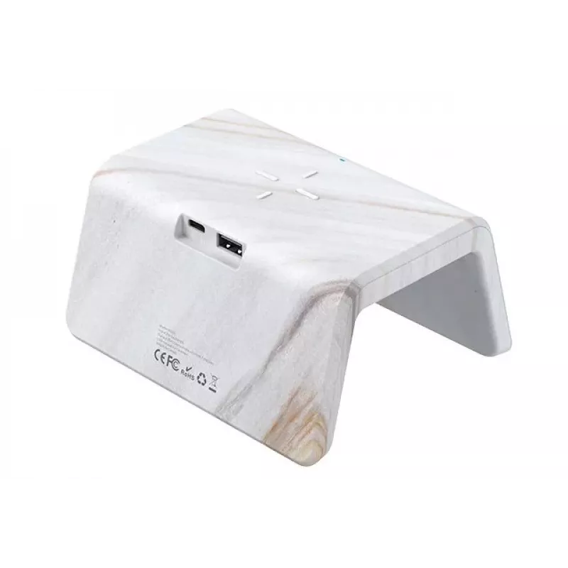 Caricabatterie wireless Havit W320 marmo USB ricarica rapida cellulare