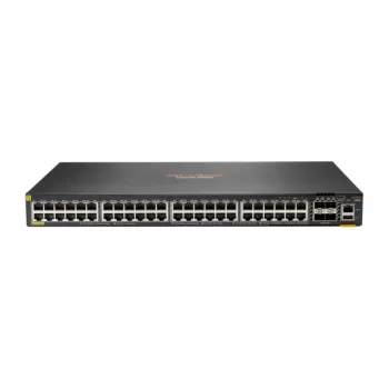 HPE Aruba 6300F - switch - L3 - managed - 48 x 10/100/1000 (PoE+) + 4 x 50 Gigabit Ethernet SFP56 - montaggio a rack - PoE+ - conforme TAA