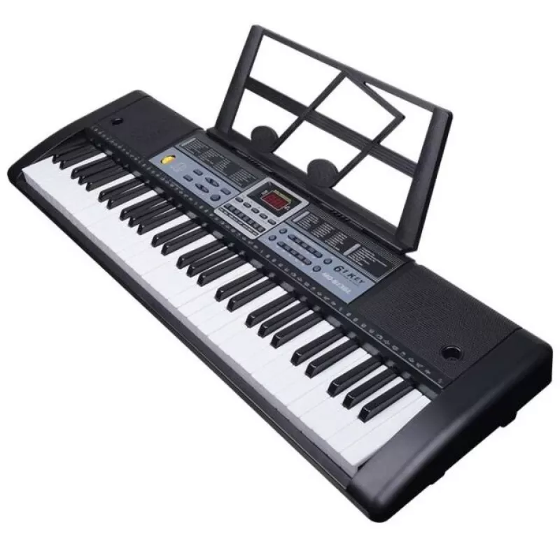SUPRIMO 6136L - tastiera con microfono per imparare a suonare il pianoforte, pensata appositamente per i bambini