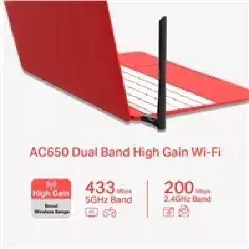 Mercusys AC650 High Gain adattatore USB wireless dual-band