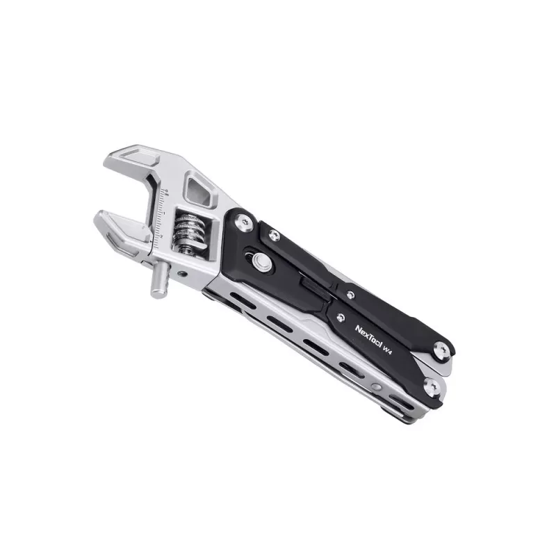 Multitool chiave regolabile Nextool NE20362A — corpo in alluminio, 11 utensili, 207 mm aperto, 153 mm chiuso, 313 g