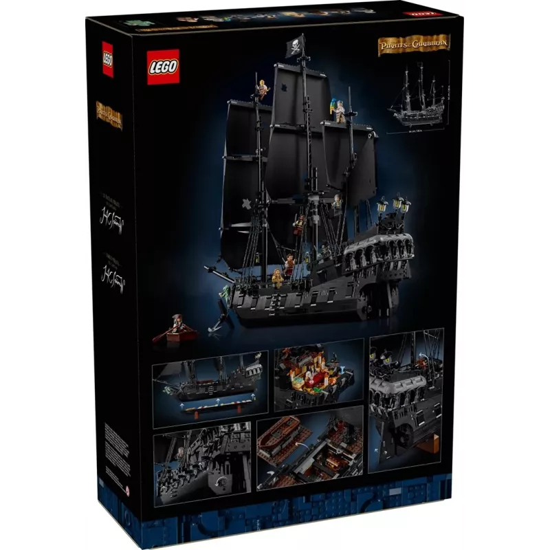 LEGO ICONS 10365 La nave pirata di Captain Jack Sparrow
