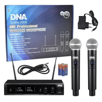 DNA DJ DUAL VOCAL - microfono vocale wireless