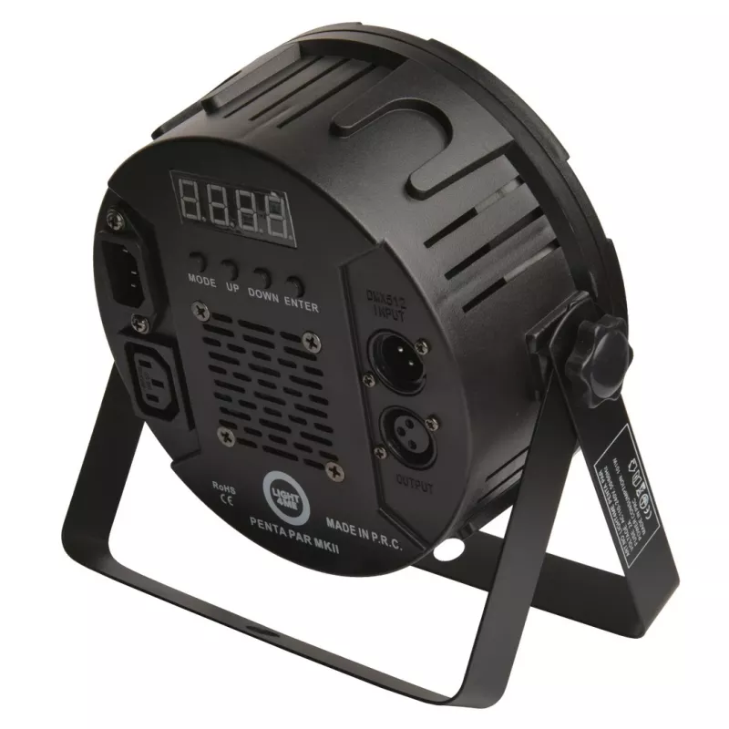 LIGHT4ME PENTA PAR 8x12W MKII RGBWA- faretto LED RGB