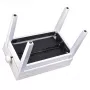 V-TONE ŁAWA 2 WH - panca per pianoforte con vano portaoggetti e regolazione in altezza, bianco