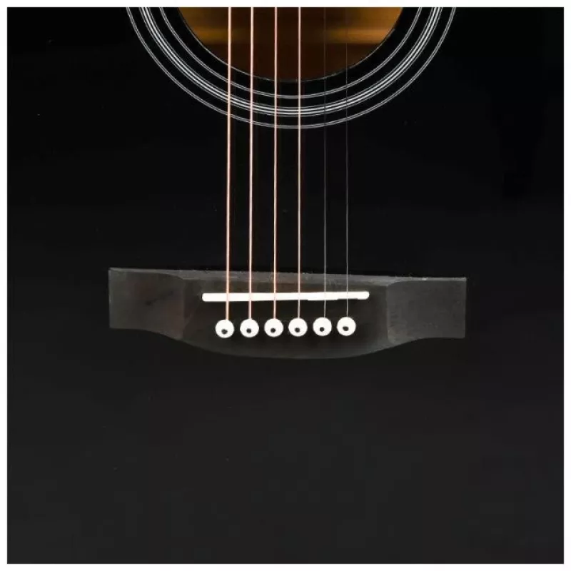 V-TONE AG Two BK - chitarra acustica 4/4, nero