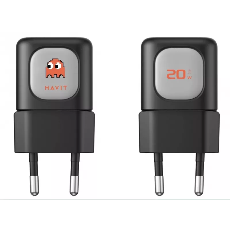 Set da viaggio Havit STK011 EU caricabatterie powerbank cavo USB-C ventilatore a mano