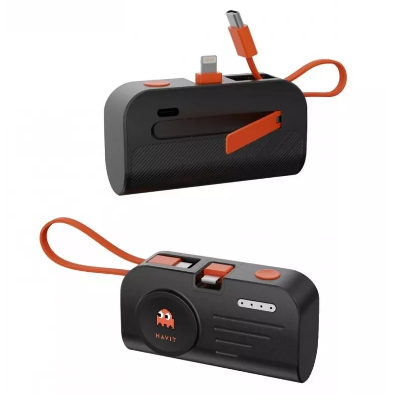 Set da viaggio Havit STK011 EU caricabatterie powerbank cavo USB-C ventilatore a mano