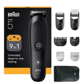 Rifinitore Braun AIO5540 nero litio-ioni 120 min