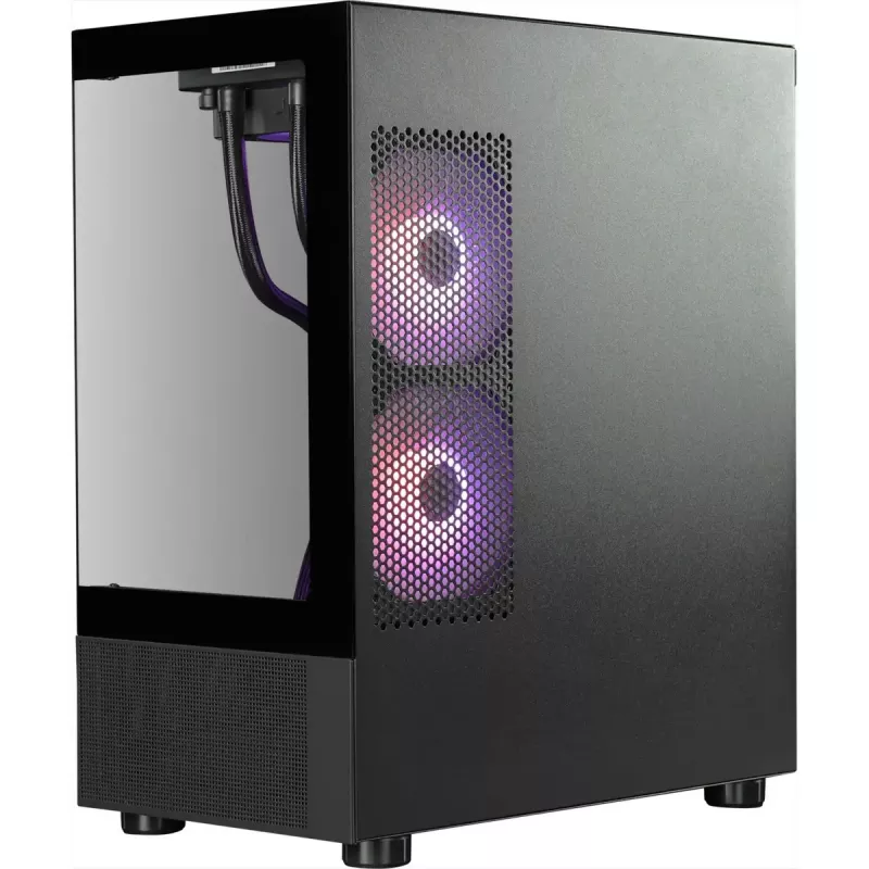 PC desktop THERMALTAKE FTW A-Line LCS 5060 D5 PC gaming, nero/trasparente, Windows 11 Home