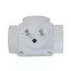 Esperanza ELK302W ripartitore elettrico, 3 prese, bianco