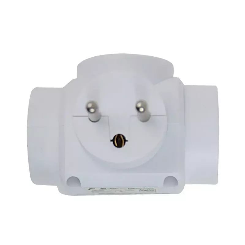 Esperanza ELK302W ripartitore elettrico, 3 prese, bianco
