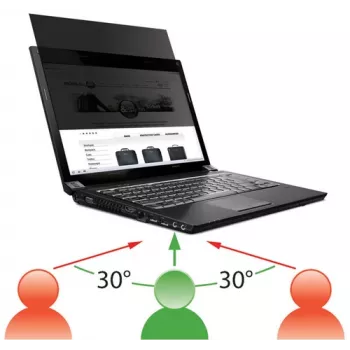 Mobilis filtro privacy per notebook - 39,6 cm widescreen (15,6 widescreen)