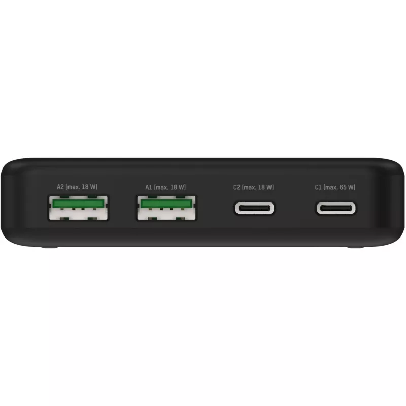 Caricabatterie USB da scrivania DC465PD (nero, 65 Watt, PD, Quick Charge 3.0)