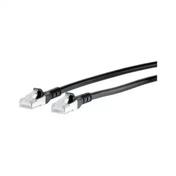 METZ CONNECT cavo patch Cat.6A AWG26 80m nero - rete - CAT 6a (130845H000-E)