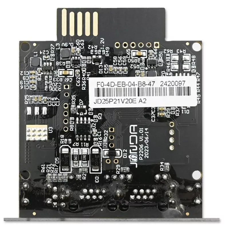 Modulo di gestione di rete SNMP QOLTEC 50398 per il monitoraggio e il controllo dell'UPS