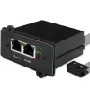 Modulo di gestione di rete SNMP QOLTEC 50398 per il monitoraggio e il controllo dell'UPS