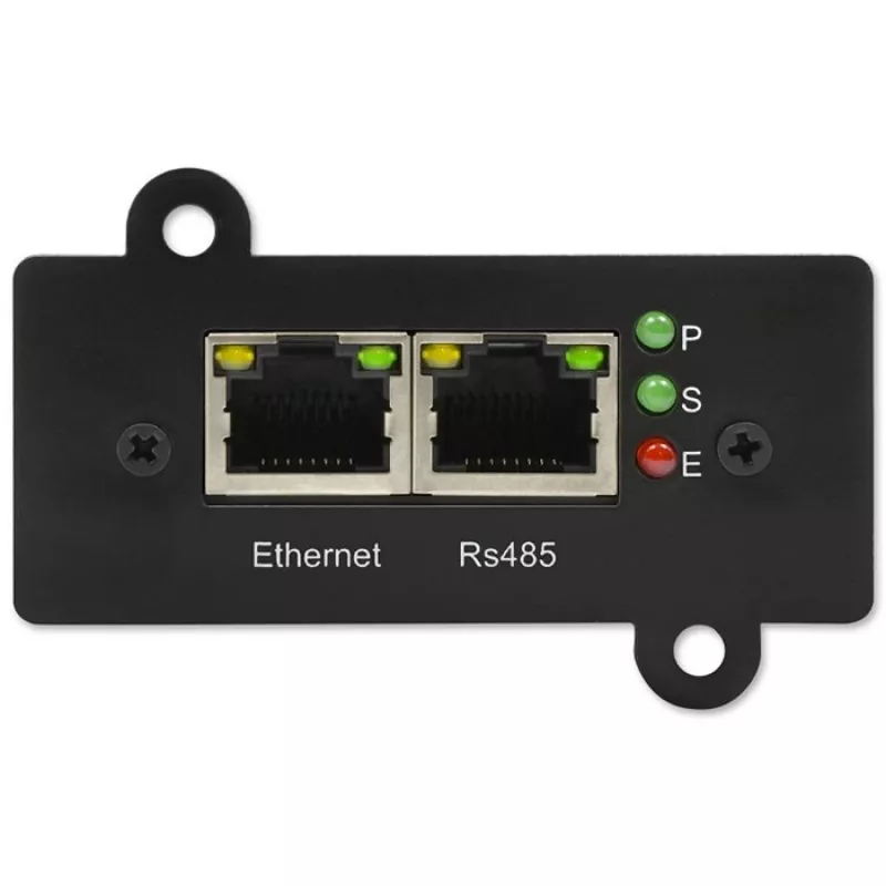Modulo di gestione di rete SNMP QOLTEC 50398 per il monitoraggio e il controllo dell'UPS