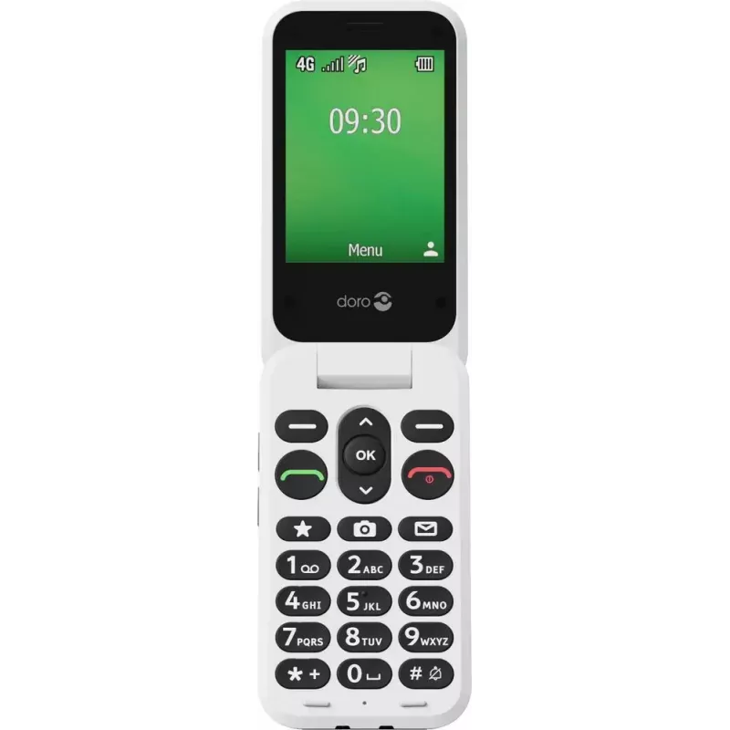Feature-Phone Doro Leva E30 2,8 pollici 1150 mAh nero bianco