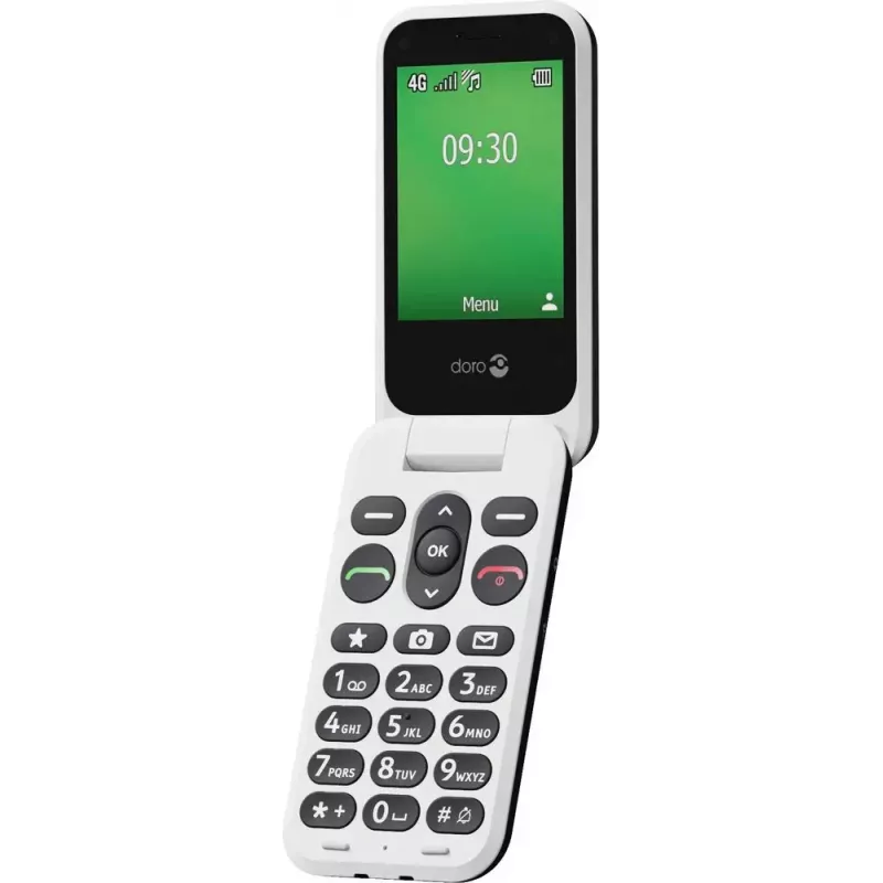Feature-Phone Doro Leva E30 2,8 pollici 1150 mAh nero bianco