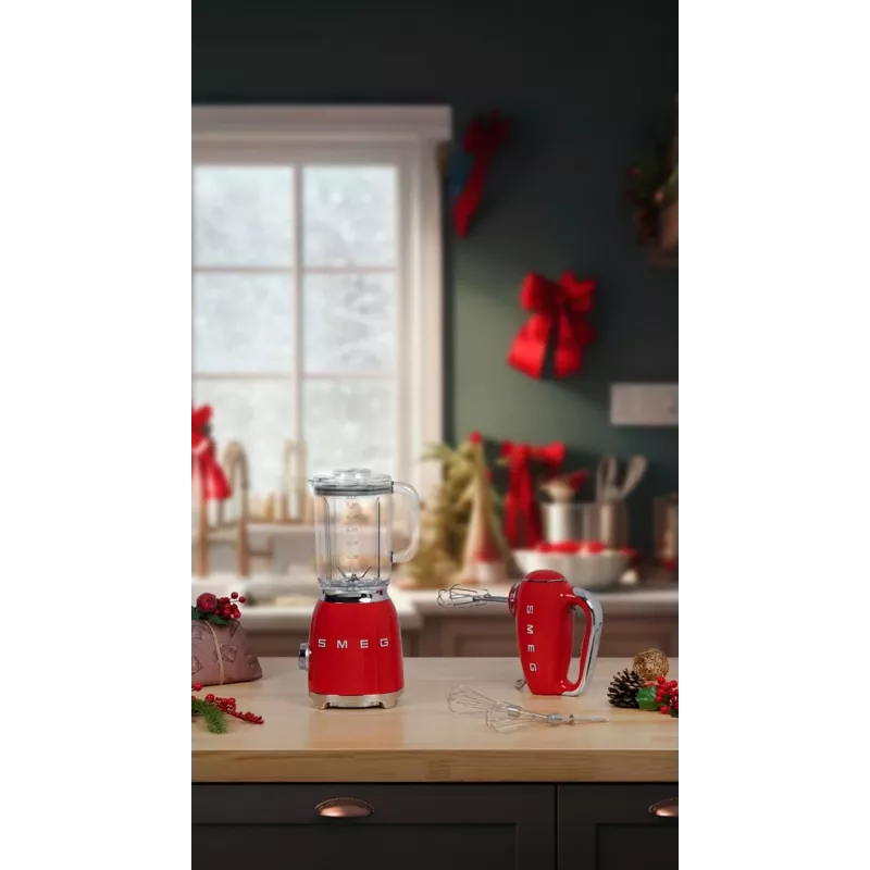 Smeg BLF03RDEU Frullatore rosso pastello