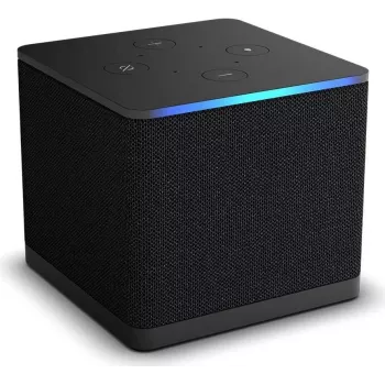 Amazon Fire TV Cube. Colore prodotto: nero, Formati video supportati: H.264, H.265, VP9, Formati immagine supportati: BMP, GIF, JPEG, PNG. Frequenza processore