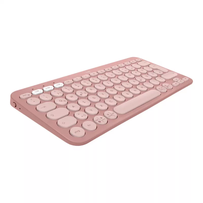 Logitech Pebble 2 Combo tastiera mouse con Universal RF Wireless + Bluetooth QWERTZ tedesco rosa (920-012205)