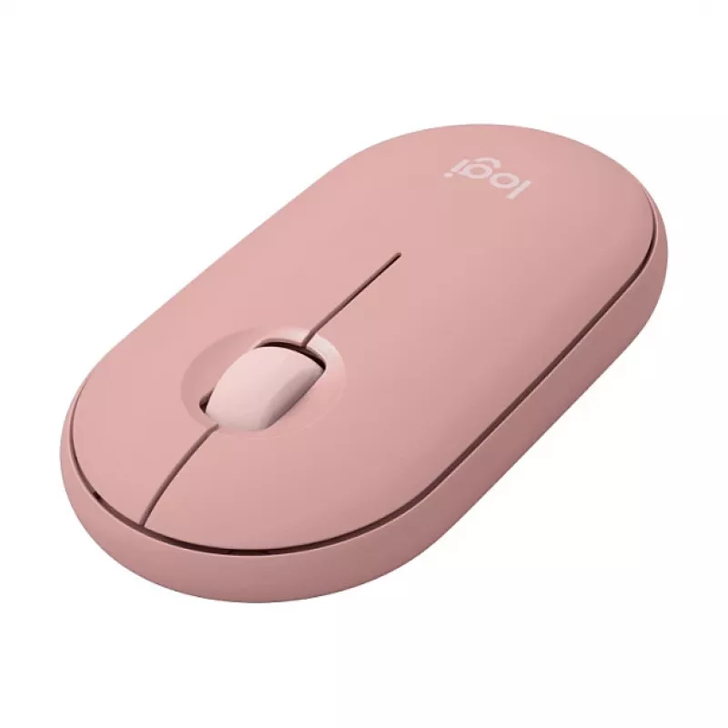 Logitech Pebble 2 Combo tastiera mouse con Universal RF Wireless + Bluetooth QWERTZ tedesco rosa (920-012205)