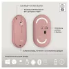 Logitech Pebble 2 Combo tastiera mouse con Universal RF Wireless + Bluetooth QWERTZ tedesco rosa (920-012205)