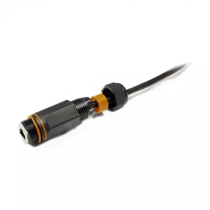 Good Connections ODC-02 giunto per cavo patch RJ45 Cat.6A IP67 da esterno, nero