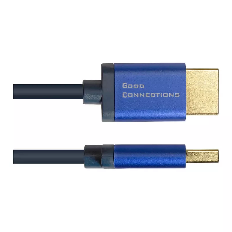Good Connections 4521-SF010B - 1 m - HDMI tipo A (standard) - HDMI tipo A (standard) - 38,4 Gbit/s - blu