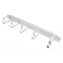 GC N0156 - 48,30cm (19) pannello di gestione cavi, 5 supporti, 1 U, bianco (GC-N0156)