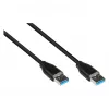 Good Connections 2831-AA010S - 1 m - USB A - USB A - USB 3.2 Gen 2 (3.1 Gen 2) - 10000 Mbit/s - nero