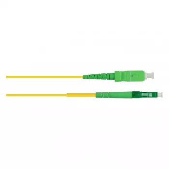 Alcasa LW-S902LASA Cavo in fibra ottica 2 m LC/APC SC/APC FTTH G.652D giallo (LW-S902LASA)