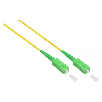 Alcasa LW-S903LASA Cavo in fibra ottica 3 m LC/APC SC/APC FTTH G.652D giallo (LW-S903LASA)
