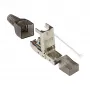 Good Connections GC-N0147 - RJ-45 - nero - argento - trasparente - connettore maschio - dritto - Cat6a - S/UTP (STP)