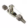 Good Connections GC-N0147 - RJ-45 - nero - argento - trasparente - connettore maschio - dritto - Cat6a - S/UTP (STP)