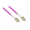 Cavo patch fibra ottica duplex OM4 CAVO BLINDATO (multimode, 50/125) LC/LC, LSZH, armatura in acciaio e protezione antiroditore (LW-P850LC4)