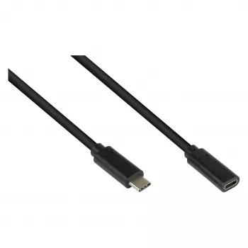Good Connections GC 2831-CV005S - Cavo USB 3.1 Type-C maschio > Type-C femmina 0,5 m - cavo - digitale/dati