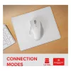 Speedlink LIBERA Mouse Bluetooth silenzioso wireless ricaricabile bianco